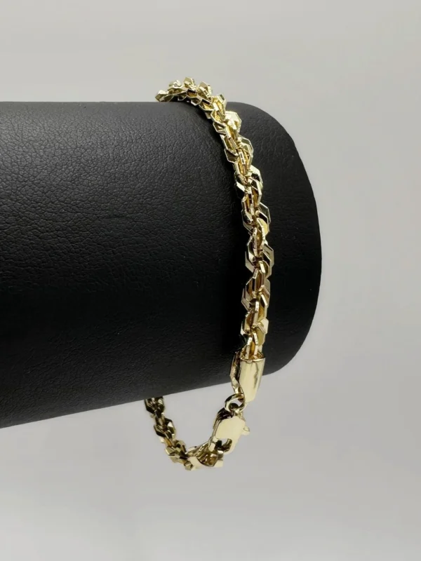 Pulso torzal figaro oro laminado 18k Pulso torzal figaro oro laminado 18k