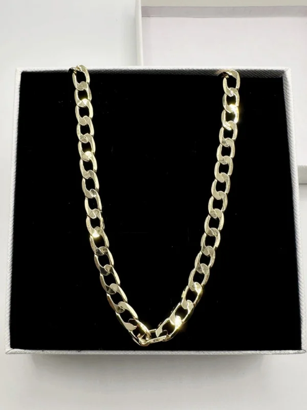 Cadena cubana oro laminado Cadena cubana oro laminado