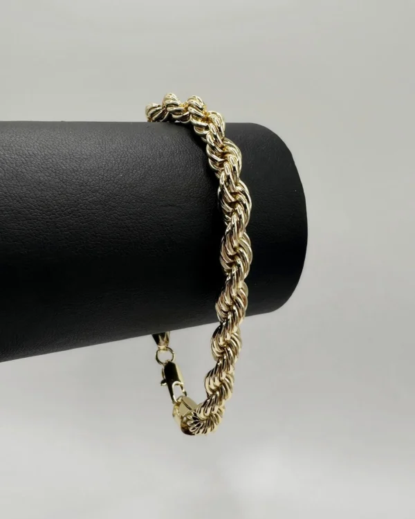 pulso torzal grueso oro laminado18k pulso torzal grueso oro laminado18k