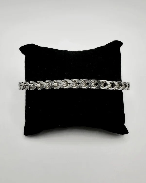 Pulso doble cubano semi barbado acero inoxidable 316l Pulso doble cubano semi barbado acero inoxidable 316l