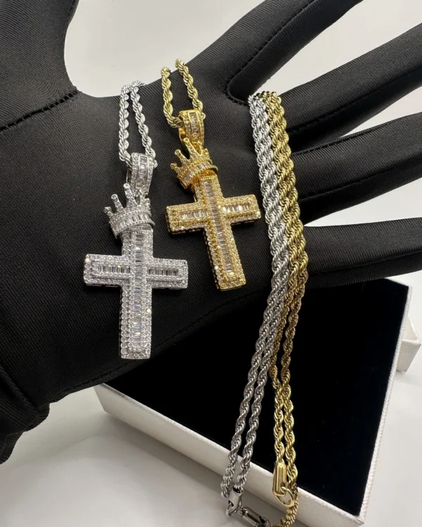 Dije Cruz king acero Dije Cruz king acero